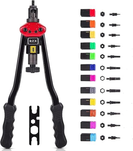 Algopix Similar Product 1 - RZX 16 Rivet NUT Tool Hand Blind