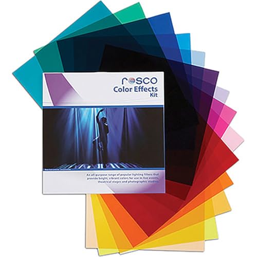 Algopix Similar Product 4 - Rosco Color Effects Filter Kit 12 x