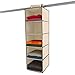 Algopix Similar Product 12 - Ziz Home Hanging Closet Organizer  5