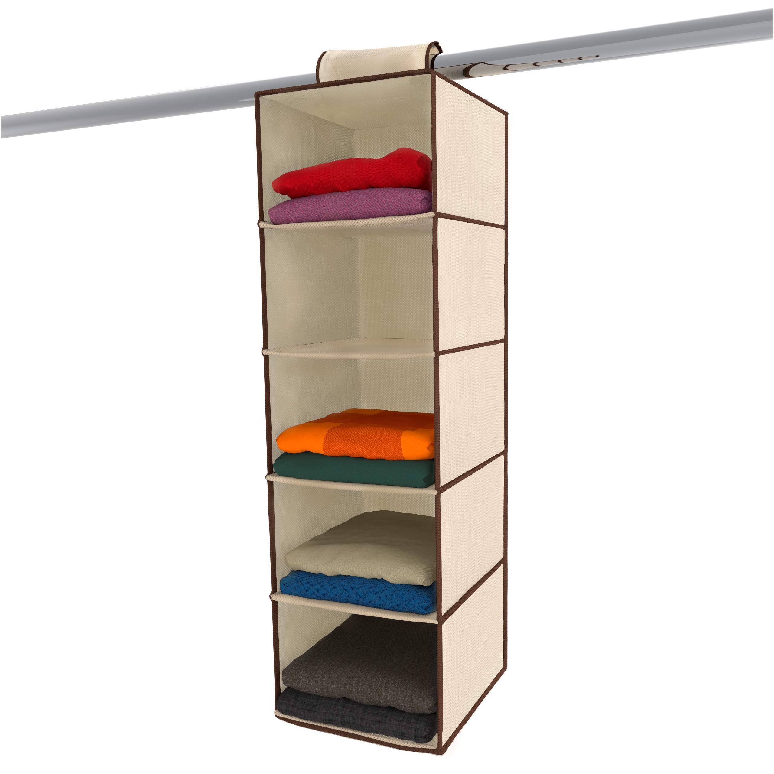 Algopix Similar Product 15 - Ziz Home Hanging Closet Organizer 5