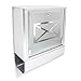 Algopix Similar Product 10 - Relaxdays Stainless Steel Letter Post