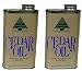 Algopix Similar Product 5 - CEDAR OIL 8 OZ CAN
