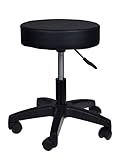 Algopix Similar Product 16 - TMS Adjustable Black Tattoo Salon Stool