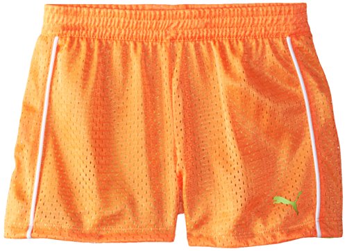Algopix Similar Product 2 - PUMA Girls' Active Double Mesh Short