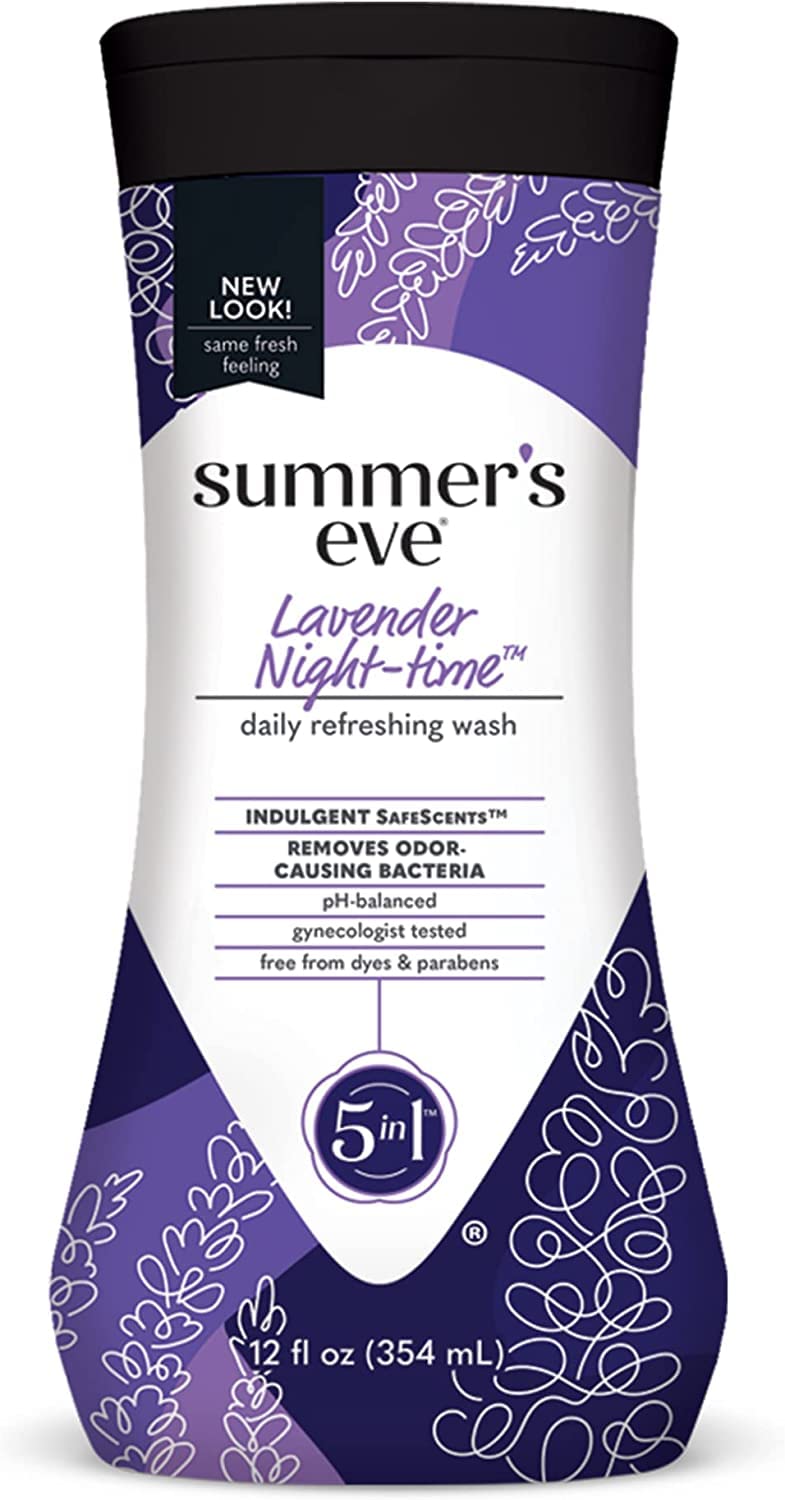 Algopix Similar Product 3 - Summers Eve Lavender Nighttime Daily