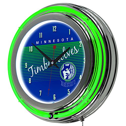 Algopix Similar Product 12 - NBA Minnesota Timberwolves Chrome Neon