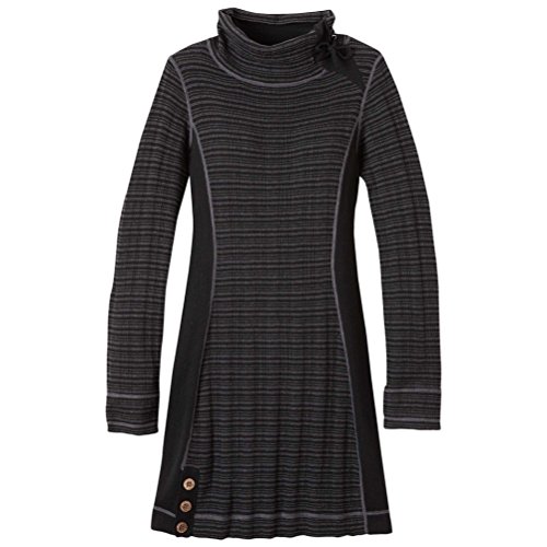 Algopix Similar Product 9 - prAna Women's Kelland Dress, Large, Coal
