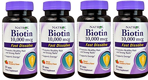 Algopix Similar Product 10 - Biotin 10000mcg Fast Dissolve 60