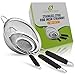 Algopix Similar Product 7 - LiveFresh Fine Mesh Strainer Set Rust
