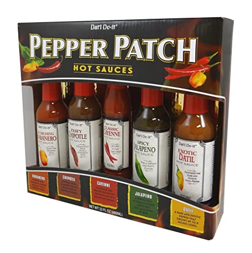 Algopix Similar Product 2 - Datl Doit PEPPER PATCH Hot Sauce Gift