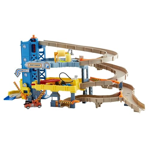 Algopix Similar Product 4 - Matchbox Toy Cars Playset 4Level