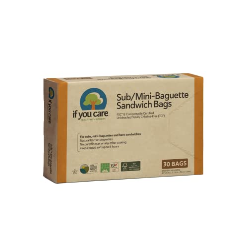 Algopix Similar Product 14 - If You Care Sandwich Bags for Subs
