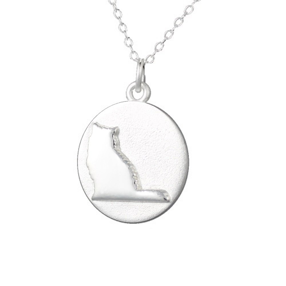Algopix Similar Product 9 - Mochi  Jolie Silver Pendant Necklace