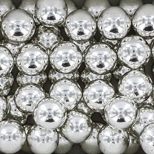 Algopix Similar Product 16 - Silver Dragees 8mm 2 Pounds by Chef
