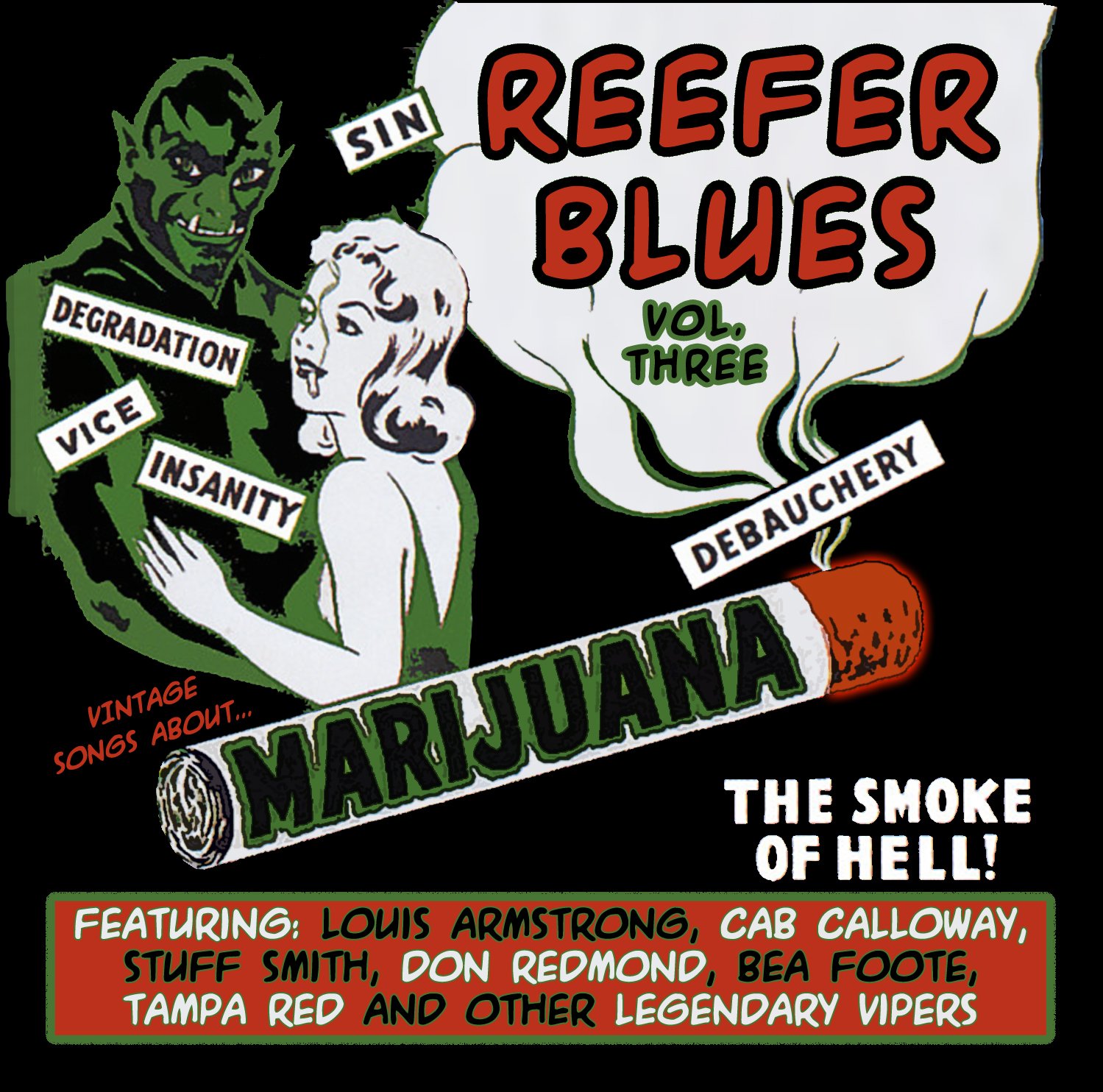 Algopix Similar Product 1 - Reefer Blues Vintage Songs About