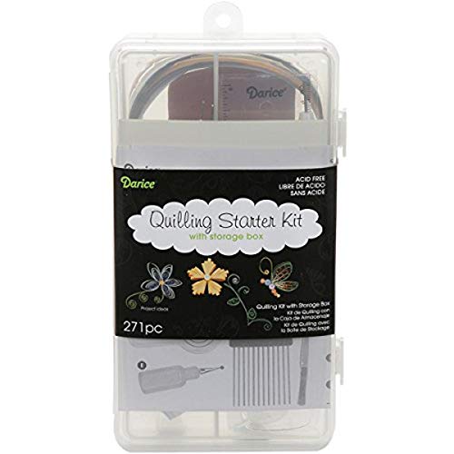 Algopix Similar Product 8 - Darice 26801 Paper Quilling Kit with