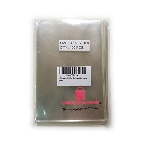 Algopix Similar Product 6 - UNIQUEPACKING 100 Pcs 4x6 Inches O