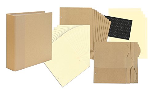 Algopix Similar Product 6 - Graphic 45 Mixed Media Kraft Album 8
