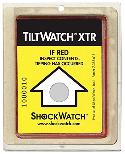 Algopix Similar Product 13 - TiltWatch XTR Tilt Indicator (10 Pack)