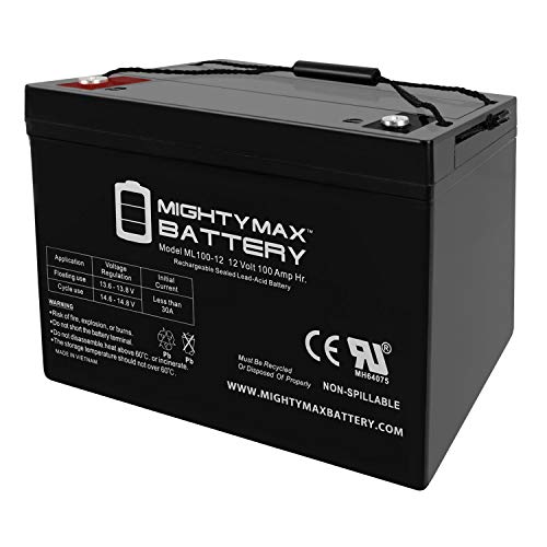 Algopix Similar Product 5 - Mighty Max Battery 12V 100AH Battery