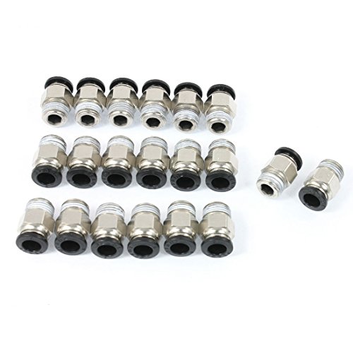 Algopix Similar Product 2 - uxcell 20 Pcs 14PT Male Thread to 8mm