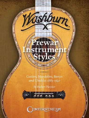 Algopix Similar Product 15 - History of Washburn Guitar PreWar
