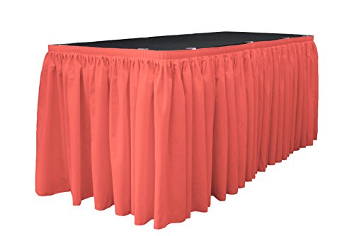 Algopix Similar Product 2 - LA Linen Polyester Poplin Pleated Table