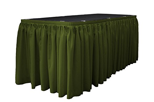 Algopix Similar Product 1 - LA Linen Polyester Poplin Pleated Table