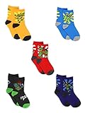 Algopix Similar Product 6 - TMNT Ninja Turtles Boys 6 pk Ankle