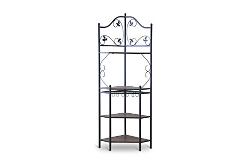 Algopix Similar Product 5 - Baxton Studio Pomona Wood and Metal