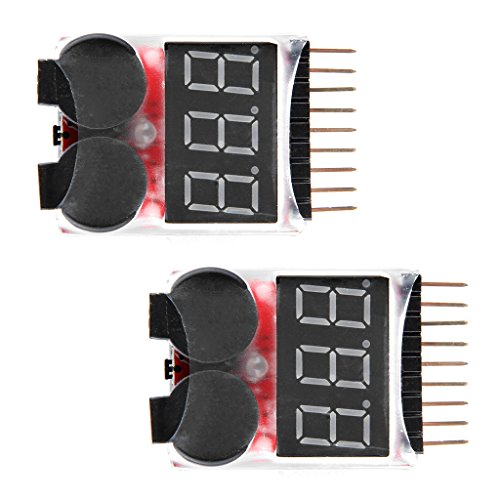 Algopix Similar Product 15 - Floureon 2 Packs RC Lipo Battery