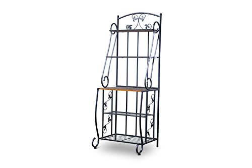 Algopix Similar Product 16 - Baxton Studio Pomona Wood and Metal