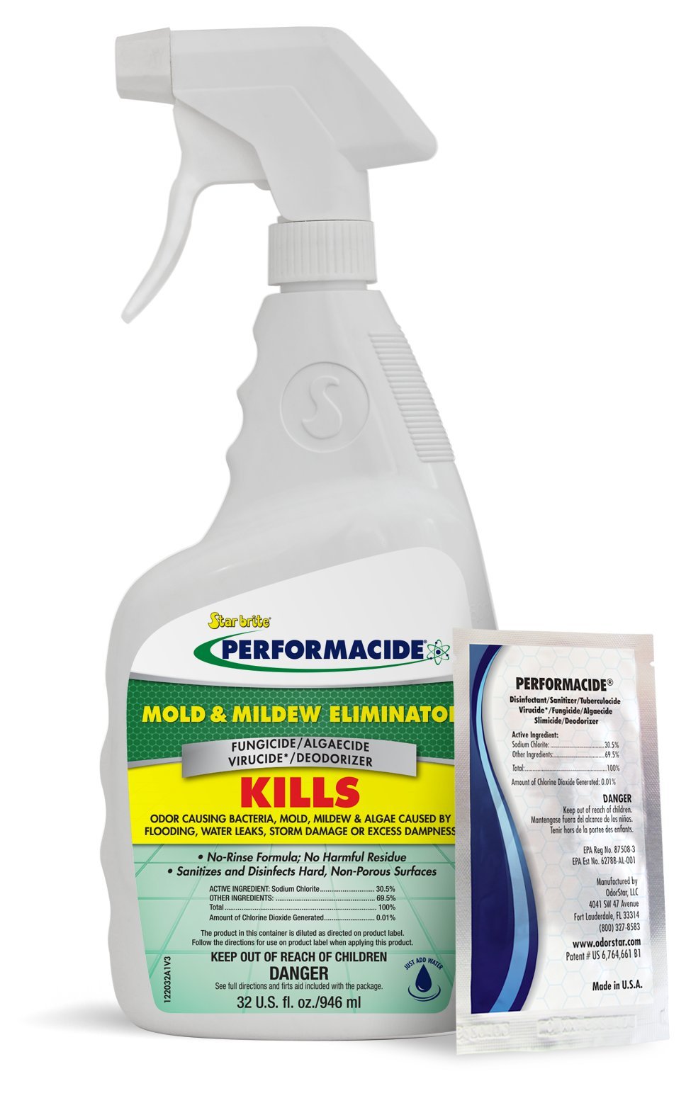 Algopix Similar Product 14 - Performacide Mold  Mildew Eliminator 