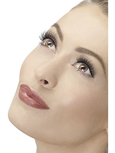 Algopix Similar Product 6 - Smiffys Eyelashes, Natural, Lengthen