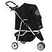 Algopix Similar Product 12 - BestPet 3 Wheels Pet Stroller Dog Cat