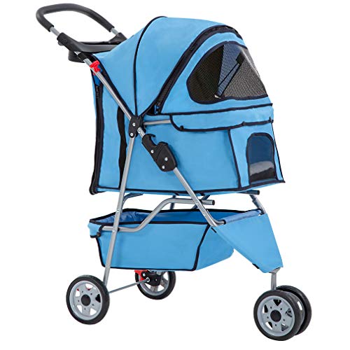 Algopix Similar Product 19 - BestPet New Pet Stroller Cat Dog Cage 3