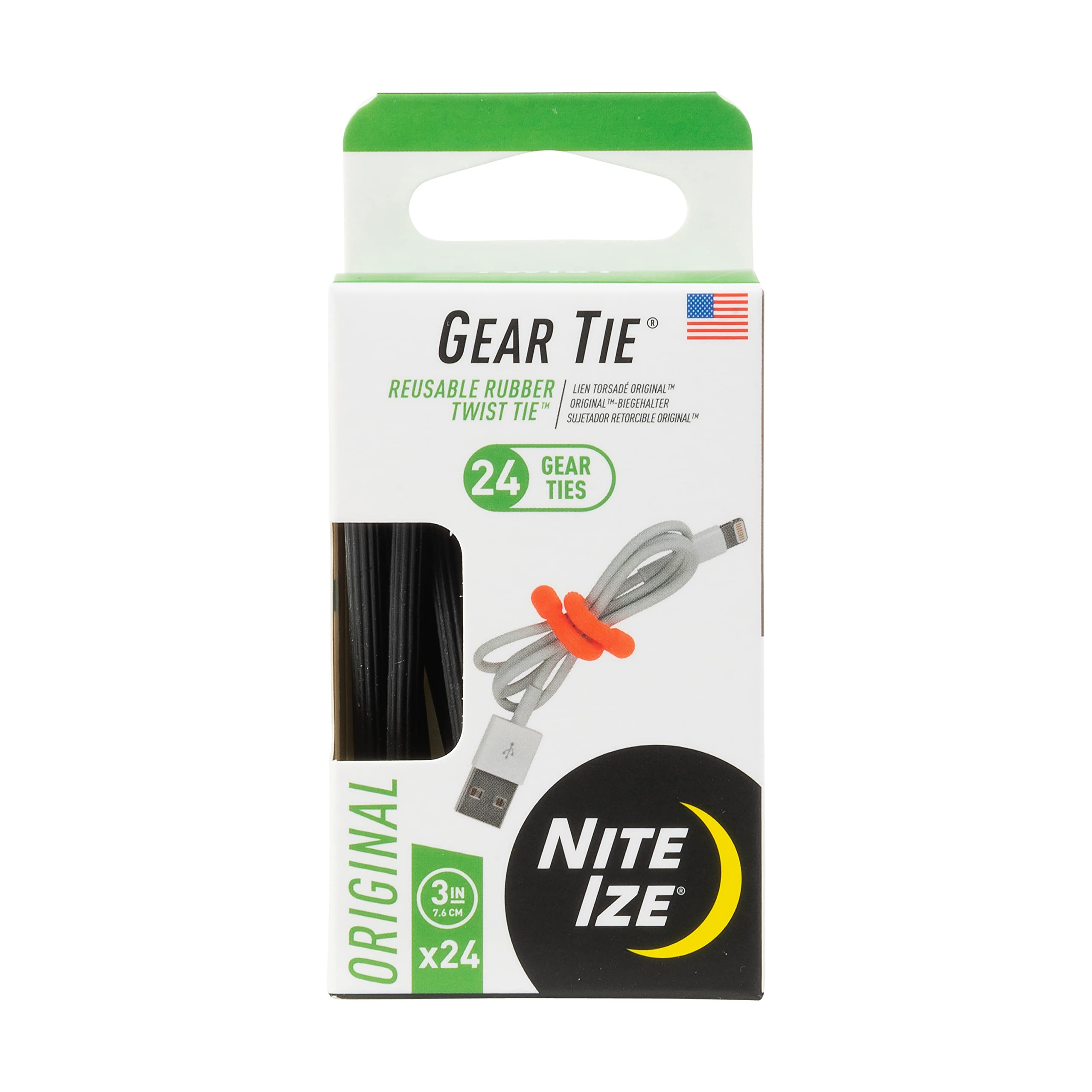 Algopix Similar Product 20 - Nite Ize Original Gear Tie 3Inch