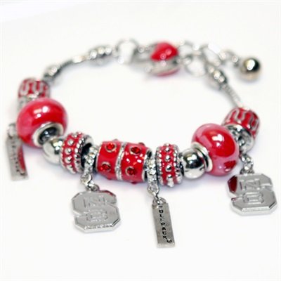 Algopix Similar Product 1 - Nc State Quadcharm Bracelet  North