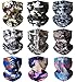 Algopix Similar Product 3 - KINGREE 9PCS Magic Scarf Elastic