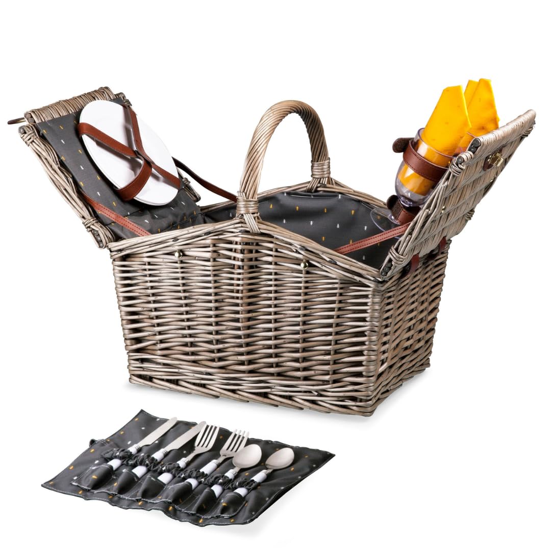 Algopix Similar Product 7 - PICNIC TIME Piccadilly Picnic Basket