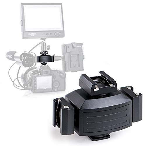 Algopix Similar Product 11 - Pro Triple Shoe Mounts for Camera