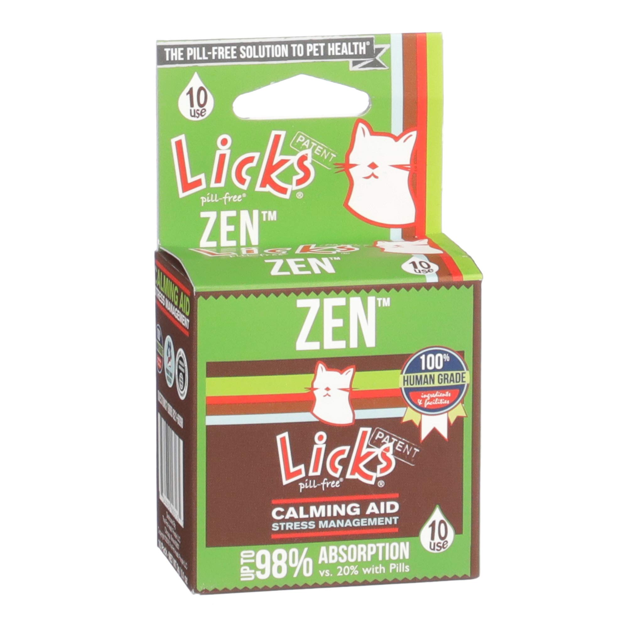 Algopix Similar Product 8 - Licks Pill Free LICKSCat Zen  Calming