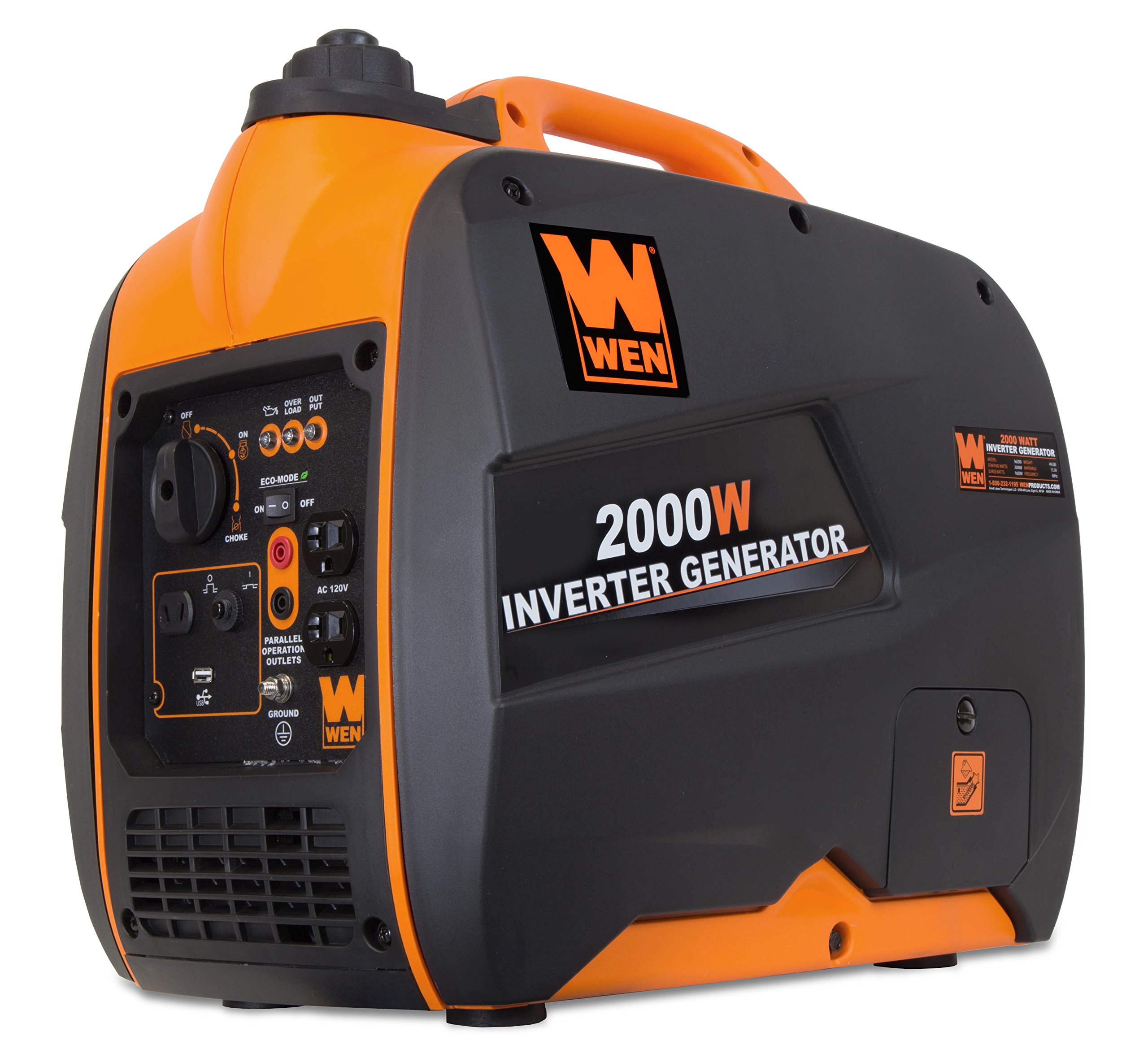 Algopix Similar Product 14 - WEN 56200i 2000Watt Gas Powered
