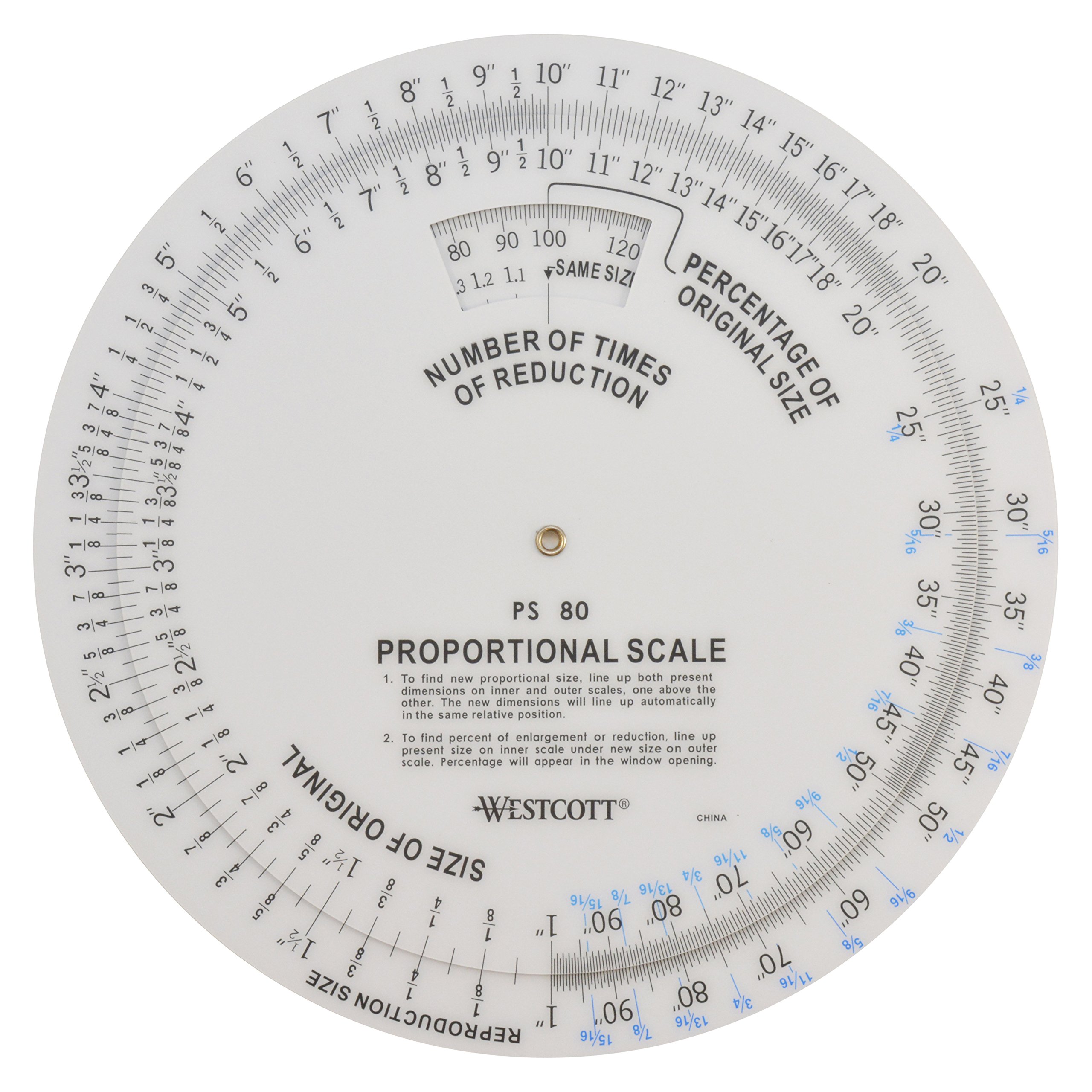 Algopix Similar Product 5 - Westcott Scale Measuring Tool (PS-80)