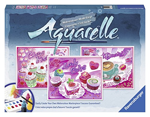 Algopix Similar Product 12 - Ravensburger Aquarelle Sweet Dreams 