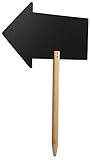 Algopix Similar Product 18 - Securit Silhouette ARROW Chalkboard