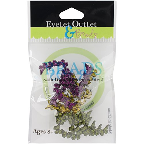 Algopix Similar Product 6 - EYELET OUTLET Butterfly Corner Brads