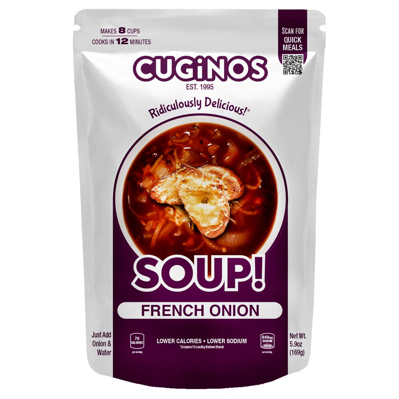 Algopix Similar Product 19 - Cuginos French Onion Soup Mix 2 Pack