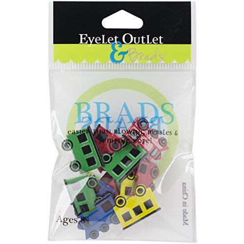 Algopix Similar Product 16 - EYELET OUTLET 4 Train Mix Brads