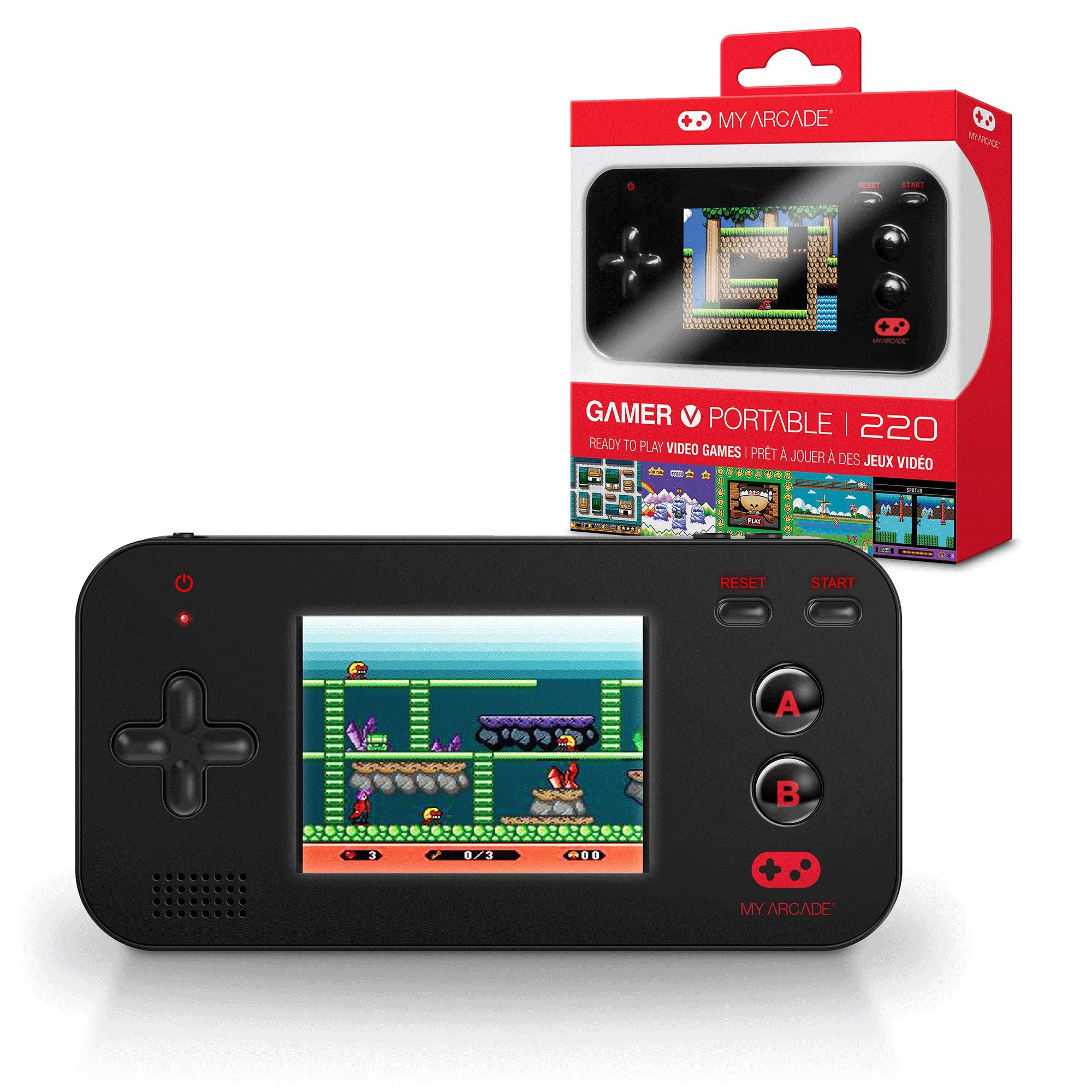 Algopix Similar Product 20 - My Arcade Gamer V Portable  Handheld